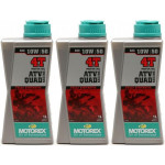 MOTOREX 4T ATV QUAD Racing SAE 10W-50 Motorrad Motoröl 3x 1l = 3 Liter