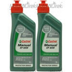 Castrol Manual EP 80W Schaltgetriebeöl 2x 1l = 2 Liter