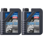 Liqui Moly 1500 Motorbike 4T 20W-50 Motorrad Motoröl Street 2x 1l = 2 Liter