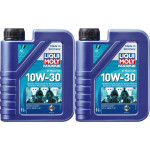 Liqui Moly 25022 Marine 4T Motor Oil 10W-30 2x 1l = 2 Liter