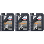 Liqui Moly 3055 Motorbike 4T 10W-40 Offroad Motoröl 3x 1l = 3 Liter