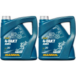 MANNOL 4-Takt Agro SAE 30 2x 4l = 8 Liter