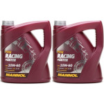 MANNOL Racing+Ester 10W-60 Motoröl 2x 4l = 8 Liter