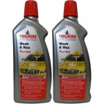 Nigrin Performance Wash & Wax Turbo 1000ml 2x 1l = 2 Liter