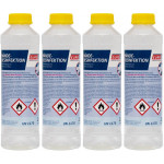 EUROLUB Händedesinfektion Desinfektionsmittel 1 Liter Flasche 4x 1l = 4 Liter