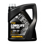 MANNOL 7722 0W-20 Longlife 508.00/ 509.00 Motoröl 5l