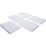BGS Abdeckfolien-Satz | HDPE | transparent | 4 x 5 m | 20 m² | 5-tlg.