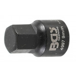 BGS Bremssattel-Einsatz | Innensechskant | extra kurz | 9 mm
