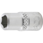 BGS Steckschlüssel-Einsatz Sechskant | Antrieb Innenvierkant 6,3 mm (1/4
