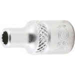 BGS Steckschlüssel-Einsatz Zwölfkant | Antrieb Innenvierkant 6,3 mm (1/4
