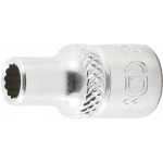 BGS Steckschlüssel-Einsatz Zwölfkant | Antrieb Innenvierkant 6,3 mm (1/4
