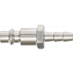 BGS Druckluft-Stecknippel mit 6 mm Schlauchanschluss | USA / Frankreich