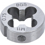 BGS Gewindeschneideisen | M11 x 0,75 x 25 mm