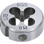 BGS Gewindeschneideisen | M8 x 0,75 x 25 mm