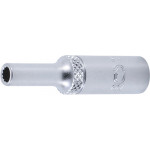 BGS Steckschlüssel-Einsatz Zwölfkant, tief | Antrieb Innenvierkant 6,3 mm (1/4