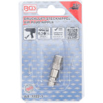 BGS Druckluft-Stecknippel | 6,3 mm (1/4