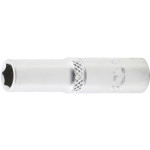 BGS Steckschlüssel-Einsatz Sechskant, tief | Antrieb Innenvierkant 6,3 mm (1/4