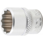 BGS Steckschlüssel-Einsatz Zwölfkant | Antrieb Innenvierkant 6,3 mm (1/4
