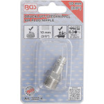 BGS Druckluft-Stecknippel | 6,3 mm (1/4