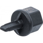 BGS Ölablassschrauben-Spezialprofil-Bit-Einsatz | Antrieb Innenvierkant 10 mm (3/8