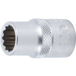 BGS Steckschlüssel-Einsatz Zwölfkant | Antrieb Innenvierkant 12,5 mm (1/2