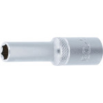 BGS Steckschlüssel-Einsatz Sechskant, tief | Antrieb Innenvierkant 10 mm (3/8