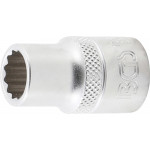 BGS Steckschlüssel-Einsatz Zwölfkant | Antrieb Innenvierkant 12,5 mm (1/2