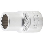 BGS Steckschlüssel-Einsatz Zwölfkant | Antrieb Innenvierkant 12,5 mm (1/2