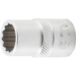 BGS Steckschlüssel-Einsatz Zwölfkant | Antrieb Innenvierkant 12,5 mm (1/2