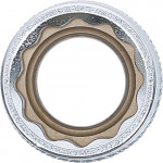BGS Steckschlüssel-Einsatz Zwölfkant | Antrieb Innenvierkant 12,5 mm (1/2