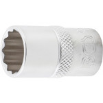 BGS Steckschlüssel-Einsatz Zwölfkant | Antrieb Innenvierkant 12,5 mm (1/2