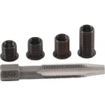 BGS Reparatursatz für Zündkerzengewinde | M8 x 1,0 mm | 5-tlg.