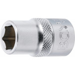BGS Steckschlüssel-Einsatz Sechskant | Antrieb Innenvierkant 12,5 mm (1/2