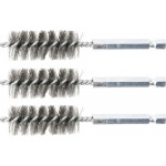 BGS Stahlbürste | 18 mm | Antrieb Außensechskant 6,3 mm (1/4