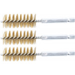 BGS Messingbürste | 19 mm | Antrieb Außensechskant 6,3 mm (1/4