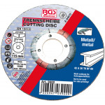 BGS Trennscheibe für Metall | Ø 115 x 2,5 x 22,2 mm | Typ 42