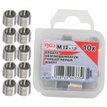 BGS Ersatz-Gewindeeinsätze | M12 x 1,5 mm | 10-tlg.