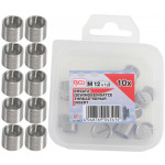 BGS Ersatz-Gewindeeinsätze | M12 x 1,0 mm | 10-tlg.