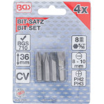 BGS Hand-Schlagschrauber-Bits | für Art. 710