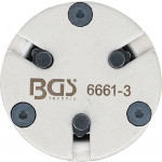 BGS Bremskolben-Rückstelladapter | universal | mit 3 Stiften
