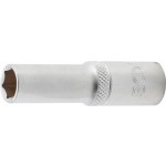 BGS Steckschlüssel-Einsatz Sechskant, tief | Antrieb Innenvierkant 10 mm (3/8