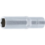 BGS Steckschlüssel-Einsatz Sechskant, tief | Antrieb Innenvierkant 10 mm (3/8