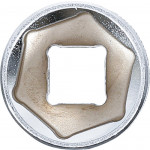 BGS Steckschlüssel-Einsatz Sechskant | Antrieb Innenvierkant 10 mm (3/8