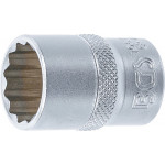 BGS Steckschlüssel-Einsatz Zwölfkant | Antrieb Innenvierkant 12,5 mm (1/2