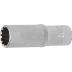 BGS Steckschlüssel-Einsatz Gear Lock, tief | Antrieb Innenvierkant 10 mm (3/8