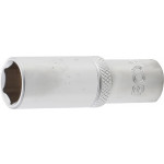 BGS Steckschlüssel-Einsatz Sechskant, tief | Antrieb Innenvierkant 10 mm (3/8