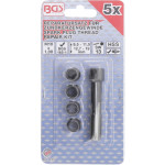 BGS Reparatursatz für Zündkerzengewinde | M10 x 1,0 mm | 5-tlg.