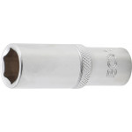 BGS Steckschlüssel-Einsatz Sechskant, tief | Antrieb Innenvierkant 10 mm (3/8