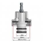 BGS Adapter 21 für Art. 8027, 8098 | für Fiat, Opel, Saab