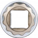 BGS Steckschlüssel-Einsatz Zwölfkant | Antrieb Innenvierkant 12,5 mm (1/2